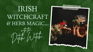 Irish Witchcraft, Herbalism & Paganism with the Ditch Witch - Lora O'Brien & Tara Tine Talk - IPS