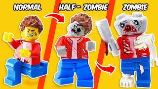 LEGO ZOMBIE: I Simulated The ZOMBIE Apocalypse | FUNZ Bricks