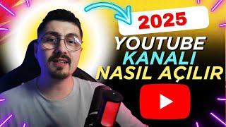 SIFIRDAN Youtube Kanalı Nasıl Açılır? | 2025 te Nasıl Youtuber Olunur?