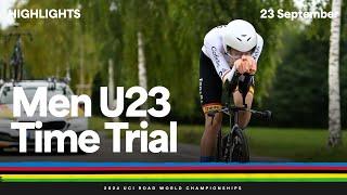 Men Under 23 Individual Time Trial highlights | 2024 UCI Road World Championships