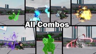 (OUTDATED) Combos for almost all the chars | Roblox: Heroes Battlegrounds