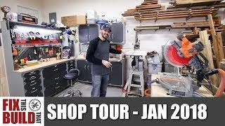 Fix This Build That Woodworking Workshop Tour - Jan 2018