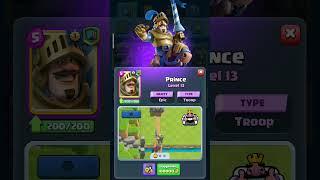 Turning prince to Level14 #Clash Royale #Nixon