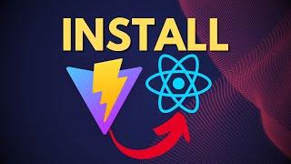 How to Install Vite for React js in Visual Studio Code