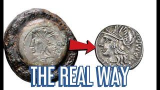 HOW ANCIENT COINS WERE MINTED--THE REAL WAY....