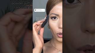 How do you blend your concealer?#concealer #concealerhacks #makeuphacks #makeuptips #darkcircles