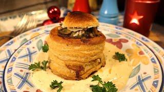 Mon FEUILLETÉ DE SAINT-JACQUES A LA NORMANDE - Succulent ! - Mère Mitraille - Gourmandises TV