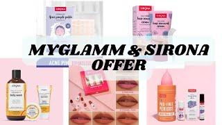 loot offer todaysirona 99rs deals with free productsmyglamm offers today