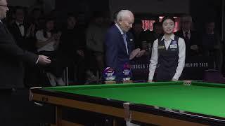 2025 WSF Women's Championship Final: Mink Nutcharut vs Bai YuLu