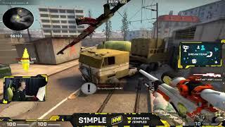 S1mple Nades Tutorial Overpass 2018