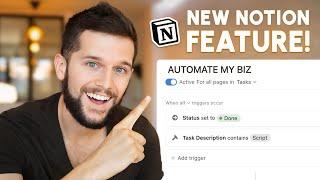 6 Crazy Automation Workflows NOW Possible In Notion