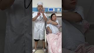 What can the doctor do? When he met such a patient? funny video...#shorts #funny #trending #Comedy