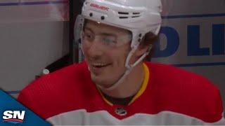 Andrei Kuzmenko Tallies First Hat Trick With Flames