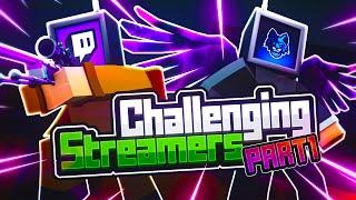 CHALLENGING Krunker STREAMERS to a 1v1 for KR! (STREMZ RAGE?)