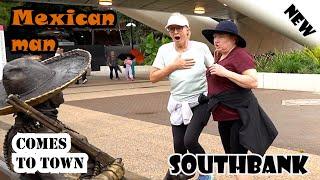 #Mexican_man comes to town part 8. lelucon statue prank. luco patung