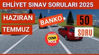 Ehliyet Sınav Soruları 2025 | Haziran, Temmuz Çıkmış Ehliyet Sorularını Çöz