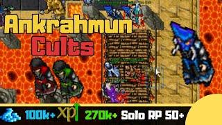 RP 50+ Ankrahmun Cults [Tibia Solo Paladin]