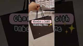 UNBOXING Charles & Keith ️️ yang ditunggu2 si best seller classic mini zipper sage green ori 499k