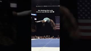 They both made it look easy  | #gymnastics #floor #sports