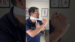 Focused Neck Joint Stretch For Cervical Radiculopathy