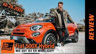 Fiat 500X Dolcevita (2022) So gut ist der Hybrid ab 28.200€! Fahrbericht | Review | Test | RED