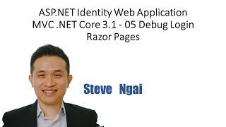 05 - Debug Login Razor Pages