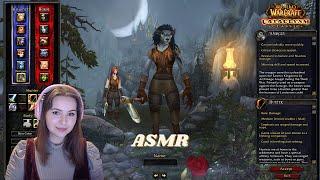 World of Warcraft ASMR  Worgen Character Creation and Levelling in Cataclysm Classic  Whispering