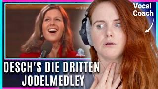 Vocal Coach Reacts to Oesch's die Dritten - 'Jodelmedley' | Yodeling Techniques & Swiss Music