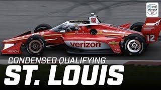 Condensed Qualifying | 2025 Bommarito 500 from World Wide Technology Raceway | INDYCAR SERIES