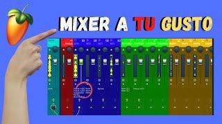 Como PERSONALIZAR MIXER De Fl STUDIO 20 ️ UNA MIXER MÁS ATRACTIVA