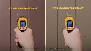 Cabot® Heat-Reducing Solid Color Stain + Sealer with Cool Feel® Technology