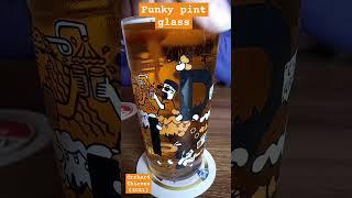 Funky Pint Glass  - Orchard Thieves apple cider 2021