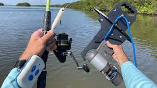 BIXPY Electric Motor Unboxing and Kayak Back Bay Topwater Fishing