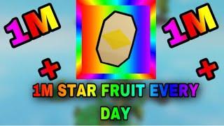 HOW TO GET 1M STARFRUIT SEEDS EVERY DAY ON ROBLOX ISLANDS/SKYBLOCK