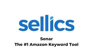 SONAR: #1 AMAZON KEYWORD TOOL | 100+ Million Keywords