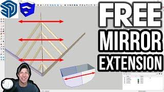 Easy MIRRORING in SketchUp with TIG Mirror!