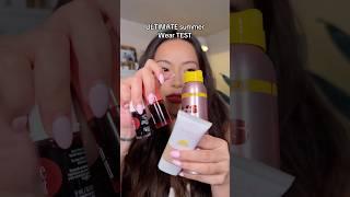The ULTIMATE SUMMER makeup wear test