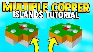 how to get MULTIPLE COPPER BLOCKS!! | Roblox Islands/Skyblock