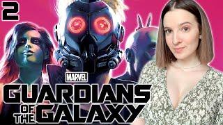 MARVEL'S GUARDIANS OF THE GALAXY | Полное Прохождение СТРАЖИ ГАЛАКТИКИ на Русском | Стрим #2 | Обзор