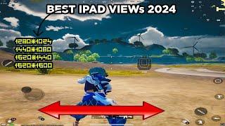 ️Best iPad View Resolutions on Gameloop| All Stretch Resolutions 2024 | No lag | 720p, 1080p and 2k