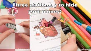 Three Stationery Items To Hide Your Money | Stationery Pal