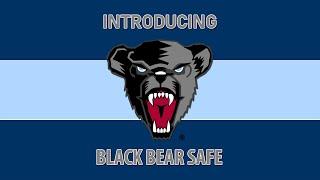 Introducing the Black Bear Safe app