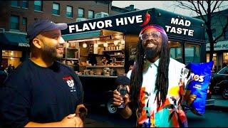 Trying VA viral Food truck Flavor Hive