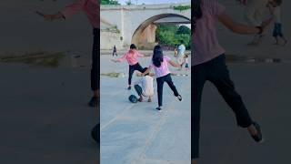 Tell me who is teaching whom? ​⁠#omahi #trending #dance #viral #public #shorts #youtube