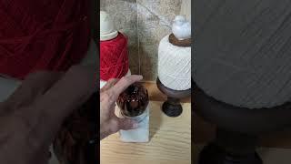 "Upcycled Thrift Store Find Makeovers" Vintage Thread Spool Holder - Target Glowing Glass Pumpkin