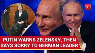 Putin's Rare Apology To German Leader After Nuke Threat To Zelensky | Watch What Happened