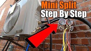 Mini Split Install So Easy A Handyman Can Do It | No Need For HVAC Company | THE HANDYMAN |