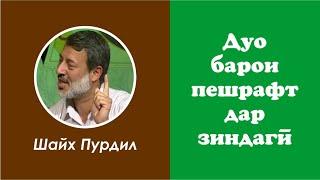 Шайх Пурдил / Дуо барои пешрафт дар зиндагӣ