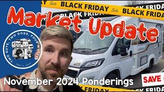 It's BLACK FRIDAY | MOTORHOME PRICES | November Market Update