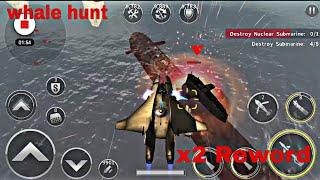 Gunship Battle :  whale hunt mission